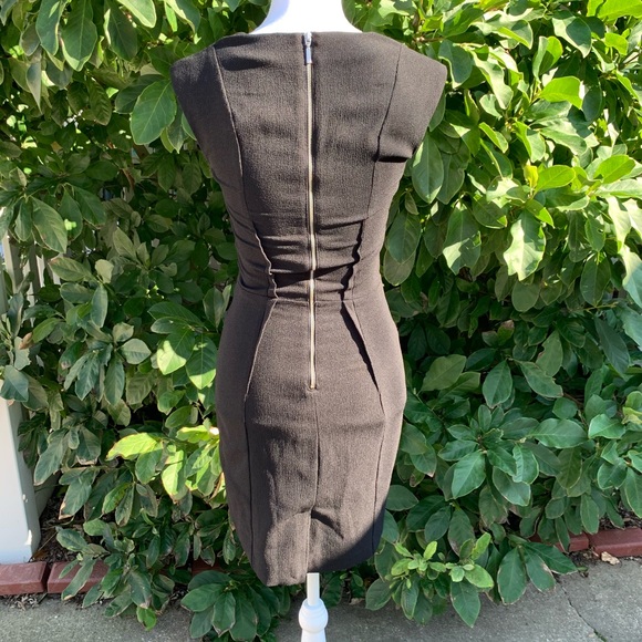 H&M Little Black Dress Size 2 Zipper Back - Picture 6 of 9